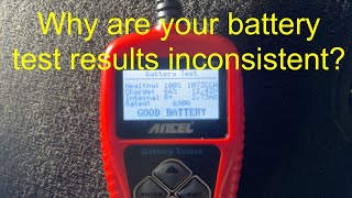 Why are your battery test results inconsistent?