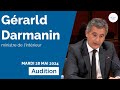 Influences trangres  audition de grarld darmanin