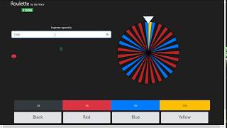 ROULETTE [HTML - Javascript]