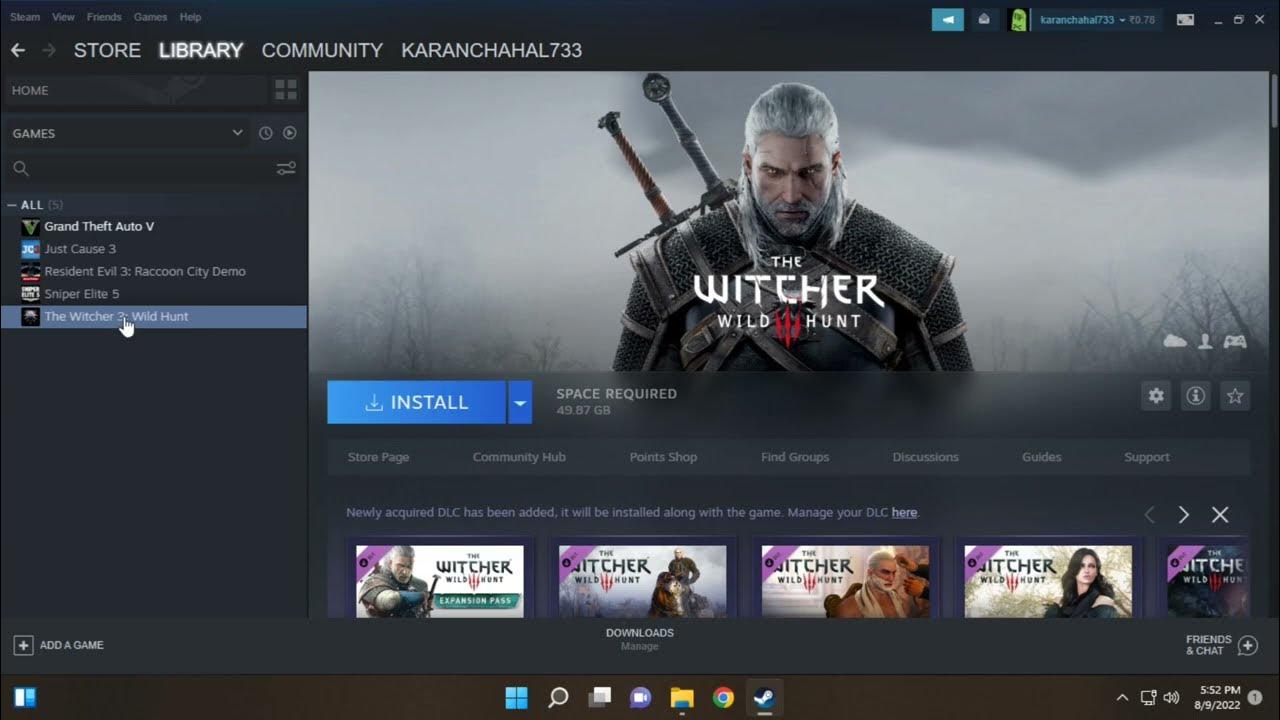 The Witcher 3 Wild Hunt Free Download & install Steam YouTube