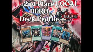 Yu-Gi-Oh! 2nd Place HERO Deck Profile July 2023 DEUTSCH