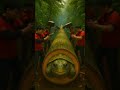 🐢 rescue mother turtle and babies from giant log #animals #funny #shorts