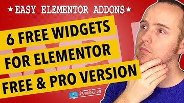 Elementor Addons And Widgets Add Some Great Drag And Drop Elements To Elementor