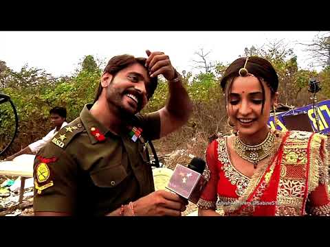 Rangrasiya fun #BTS with the laughter of #RudraPratapRanawat & #Parvati 😄💕😄💕