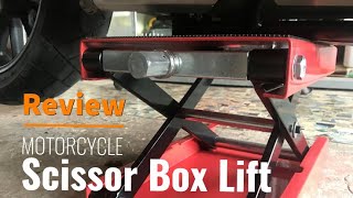 Motorcycle Scissor Box Lift Review