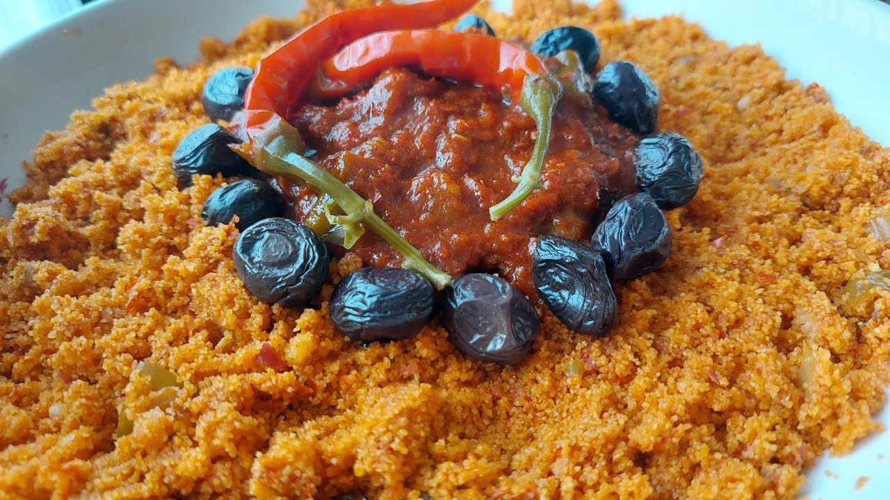 المطبخ التونسي: كسكسي ساحلي محكحك وصفة الجدود