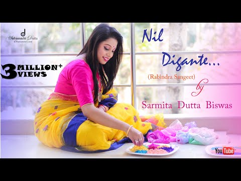 nil-digante-(নীল-দিগন্তে)-|-rabindra-sangeet-|-sarmita-dutta-biswas-|-full-video-song