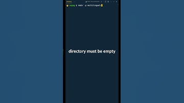 Linux Commands: Advancing RMDIR with its arguments