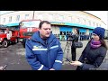 Торжественное вручение пожарного автомобиля