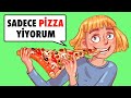 Bir Ay Boyunca Günde 3 Kez Pizza – Şaşırtıcı Sonuçlarım