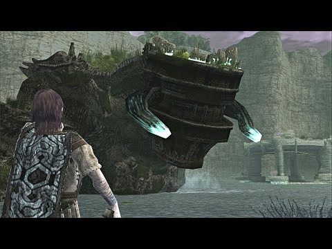 Shadow of the Colossus: Pelagia Boss Fight - 12th Colossus (PS3 1080p)