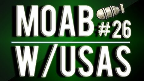 MW3: #26 MOAB With Every Gun - 3 Minute USAS12 Shotgun