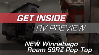 Get Inside: RV Preview | The New Winnebago Roam 59RZ PopTop  LichtsinnRV.com