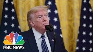 Live: President Donald Trump Participates In Ceremony Honoring Veterans | NBC News