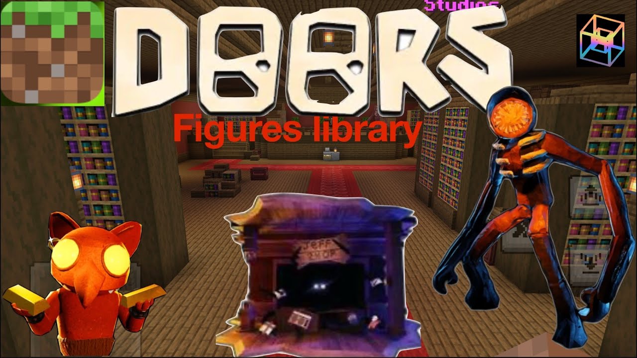 Figures library doors (Minecraft) full - YouTube