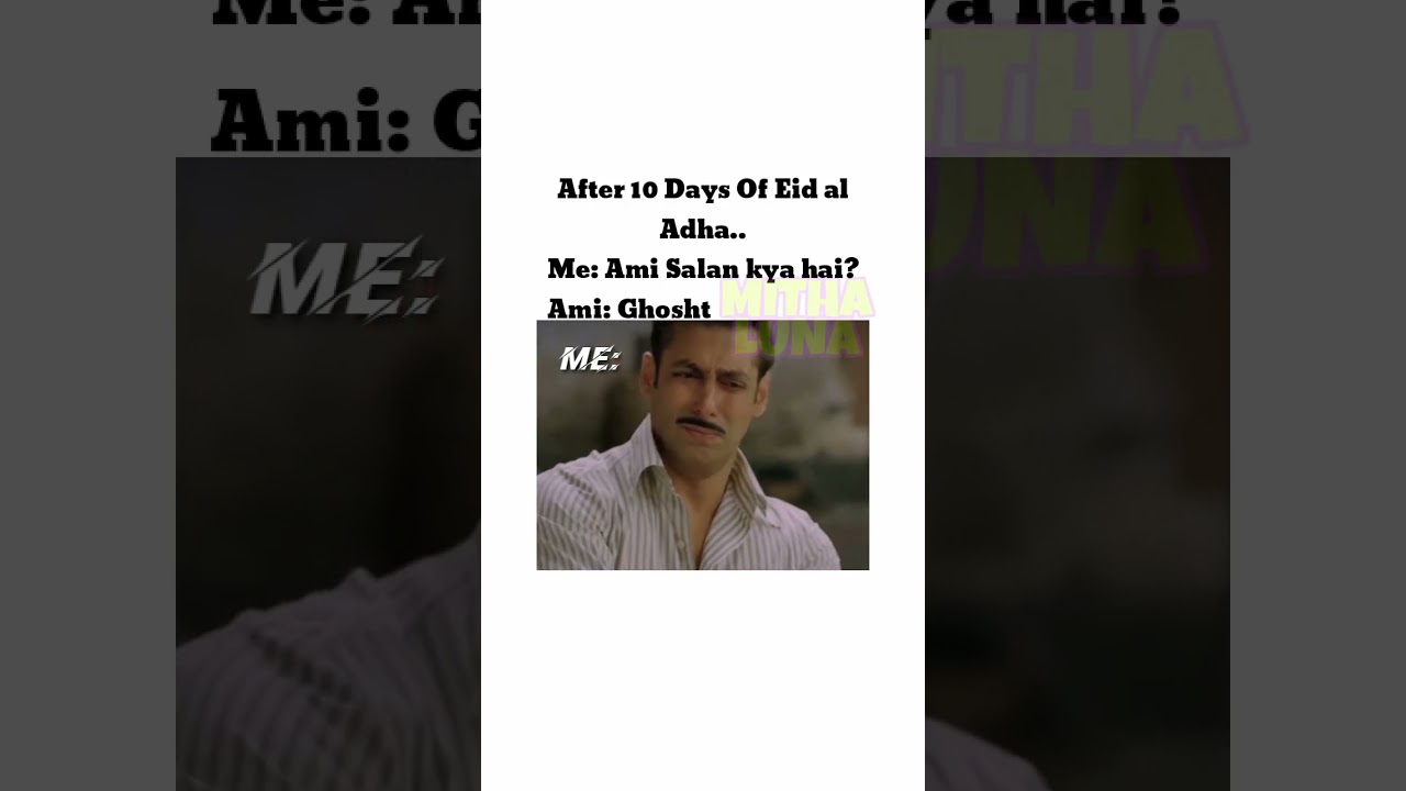 Eid al Adha meme 🤣🤣