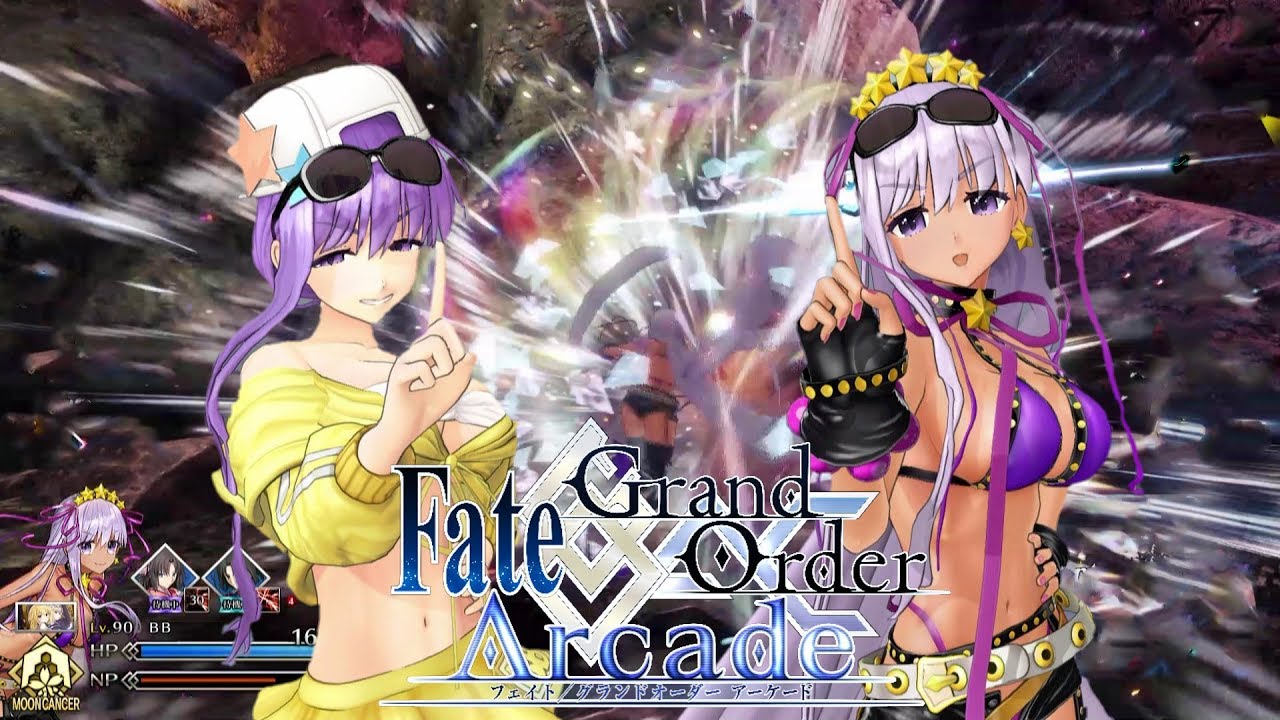 Fate Grand Order Arcade 魅惑のダークアイ サングラスbb実装 転身霊衣 Fgoac Fgoアーケード Youtube