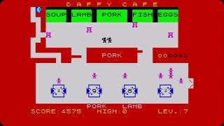 ZX Spectrum / Daffy Cafe 6,420