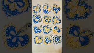 Blue and yellow tatting hearts #FairyLacefromElena #short #tatting #heart #handmade #DIY
One pattern + 2 balls of thread = 12 different hearts! Thank You buyer! Blue and yellow tatting hearts #FairyLacefromElena #short #tatting #heart #handmade #DIY