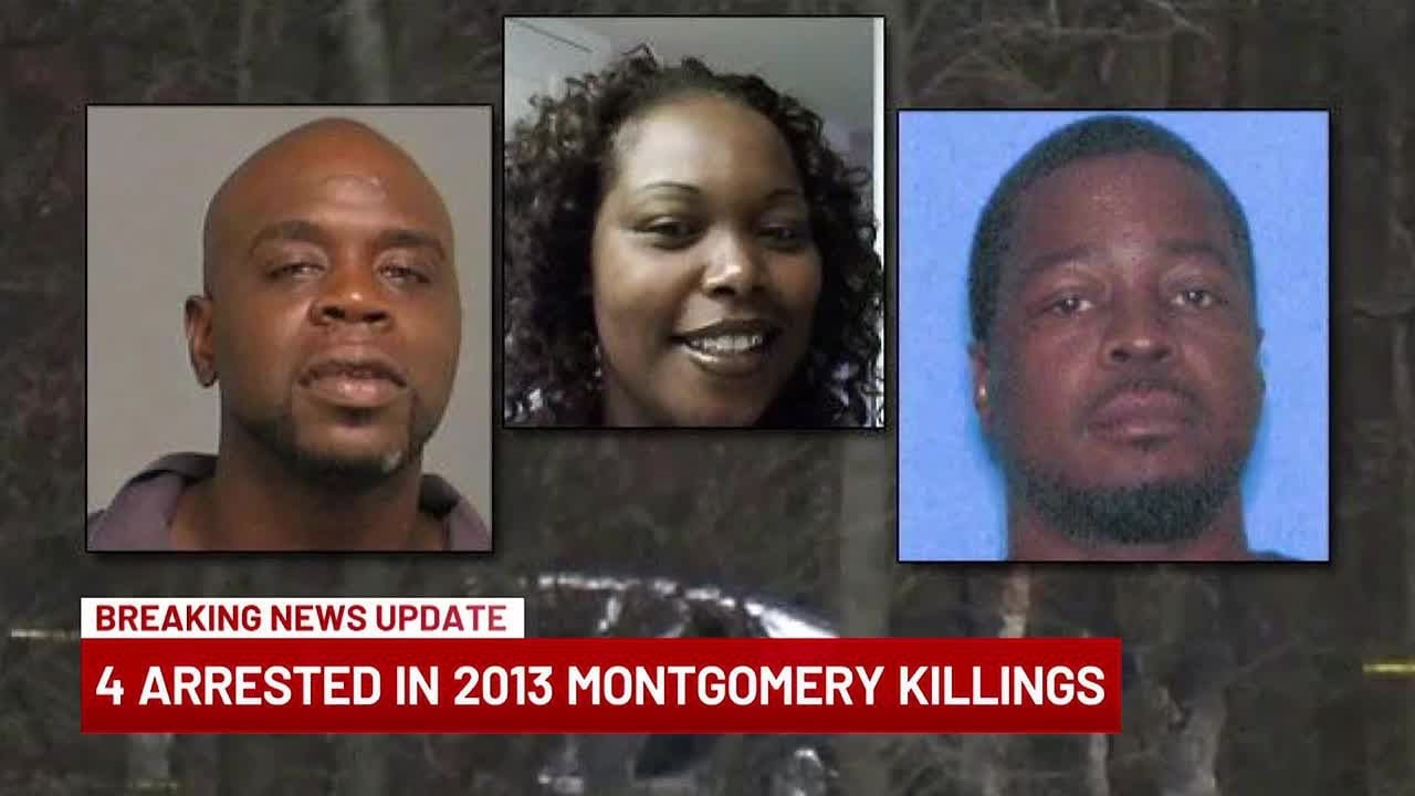 4 arrested in 2013 murders of 3 Montgomery residents - YouTube