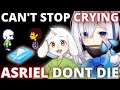 【Hololive】Kanata cries after fighting Asriel and forgiving him (Pacifist Route)【Undertale】【Eng Sub】