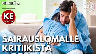 Kritiikistä sairauslomalle | Heikelä & _____ 23 minuuttia | 1449