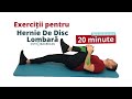 Exerciții pentru hernie de disc lombară