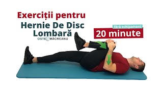 Exerciții pentru hernie de disc lombară cu Alexandru Măcreanu