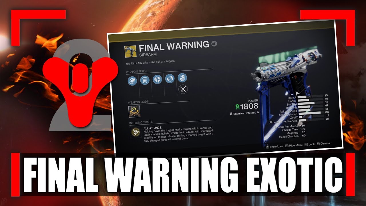 How To Unlock The Final Warning Exotic Sidearm The Final Strand Quest how-to-unlock-the-final-warning-exotic-sidearm-the-final-strand-quest