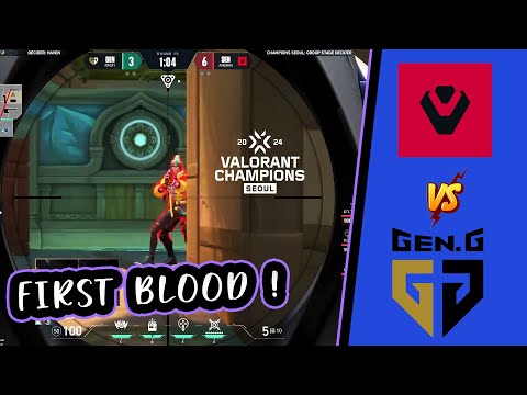 Sen vs Gen.G - HIGHLIGHTS Valorant Champions 2024 Group Stage