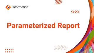 Parameterized Report