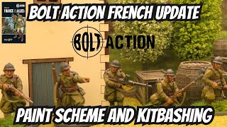 Bolt Action French Update - Paint Scheme and Kitbashing