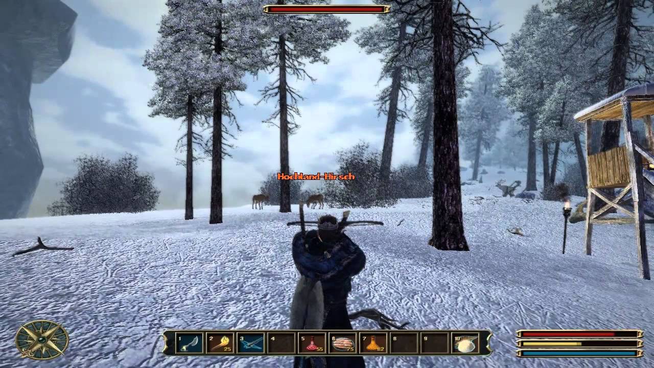 Готика 3 освободи нордмар карта лагерей