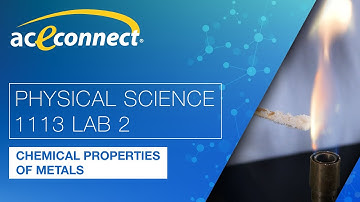 Physical Science 1113 Lab 2 || Chemical Properties of Metals
