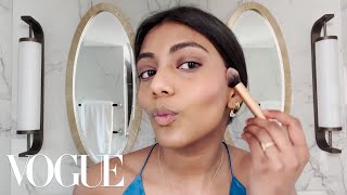 Bridgerton's Charithra Chandran's Guide to a Foolproof Night-Out Look | Beauty Secrets | Vogue