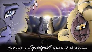 My Pride Tribute Speedpaint + Artist Tips & Gaomon PD1220 Tablet Review