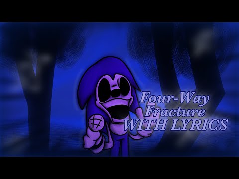 [FNF] Four-Way Fracture WITH LYRICS REMASTER | FNF VS Sonic.EXE V2: Triple Trouble Remix