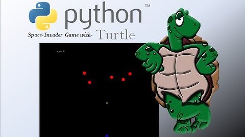 Game with Python | Turtle | Space invader | Swaroop Khot