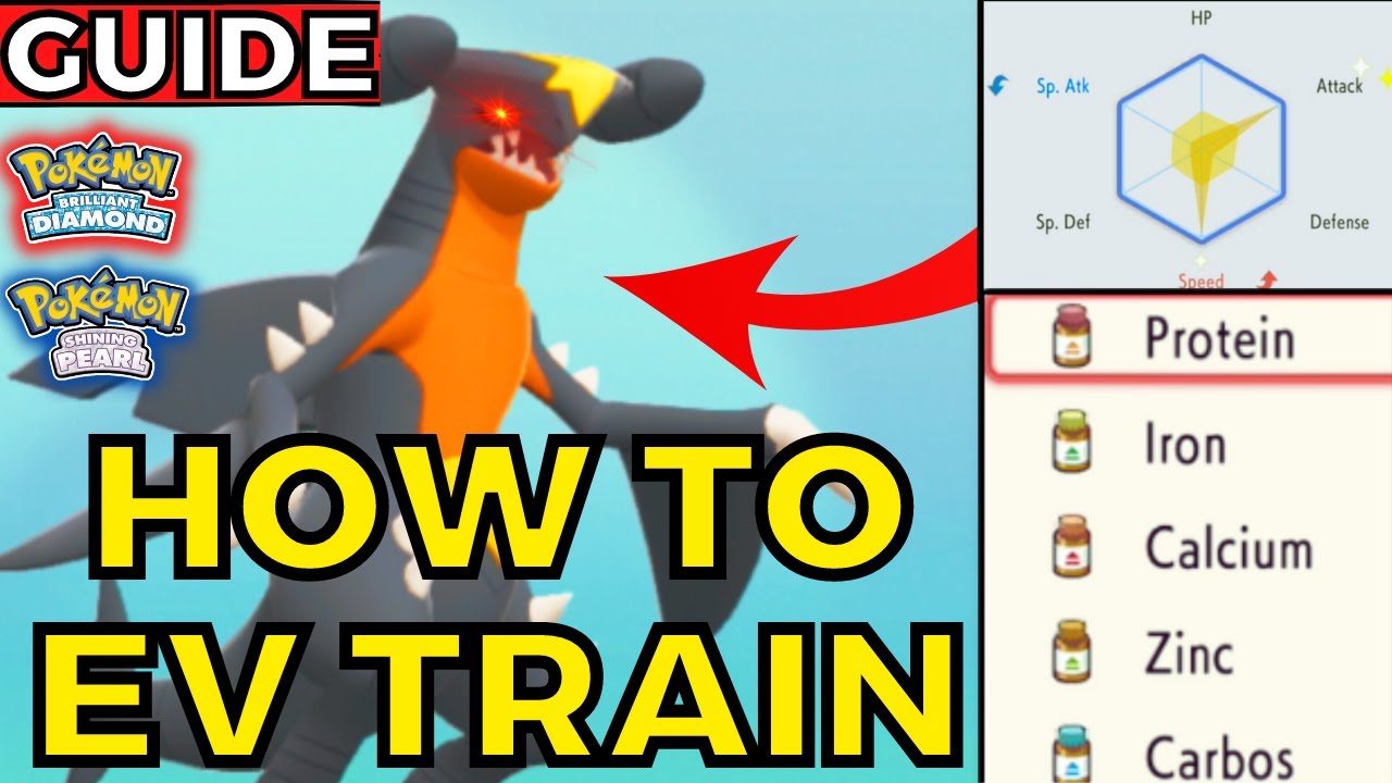 EV training guide – Pokémon Brilliant Diamond and Shining Pearl