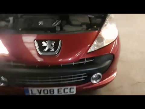 How To Change H7 Headlight Bulb – Peugeot 207