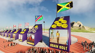 Most Decorated Sprinters of All Time [200m]