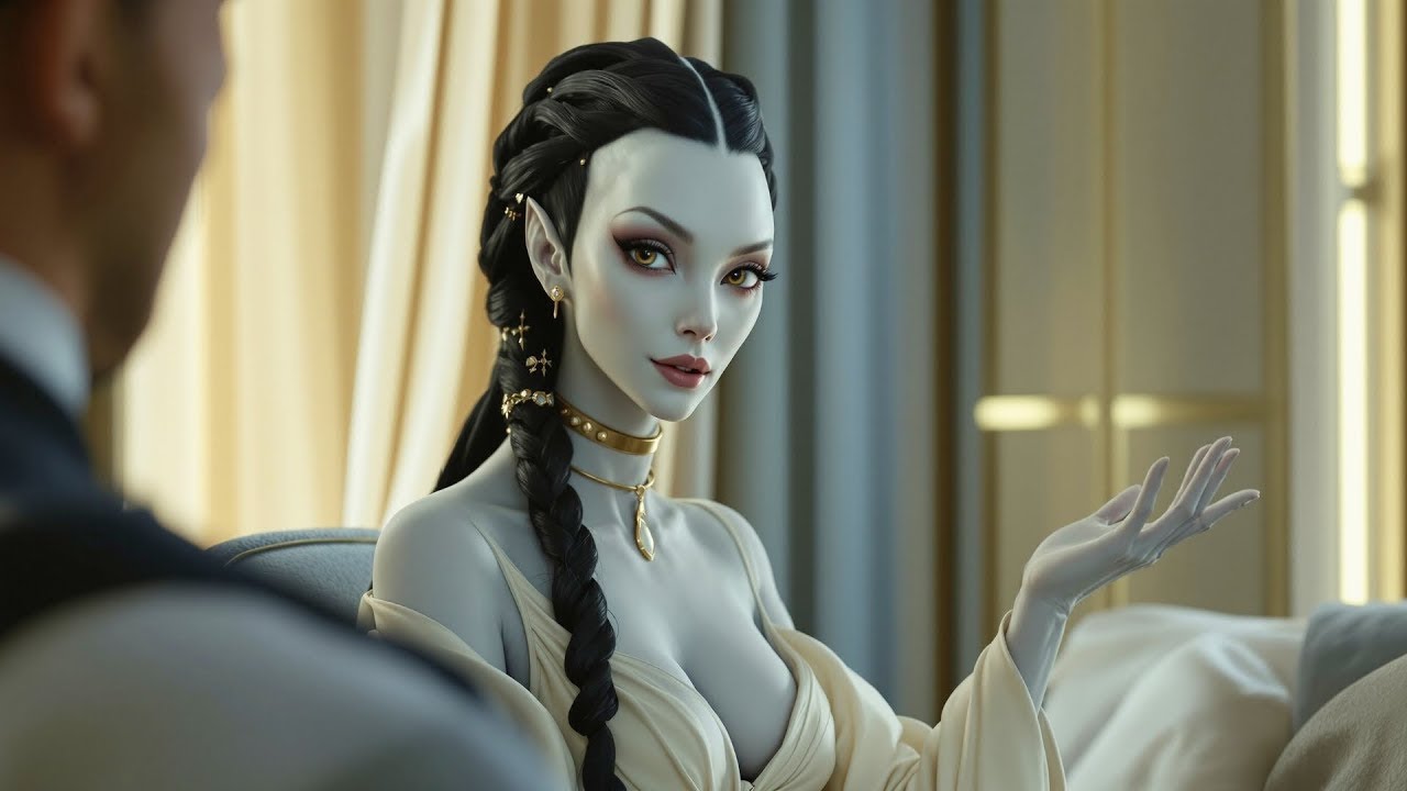 Entré en la habitación equivocada. ¡La mujer extraterrestre no me pidió que me fuera! ¡Esa noche!