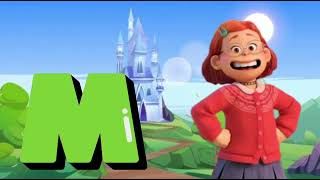 Alphabet learning with Disney characters | Disney alphabet a-z