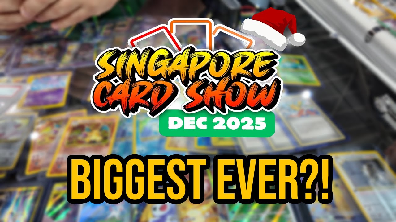 I Went To Singapore BIGGEST Card Show in 2025! SG Card Show