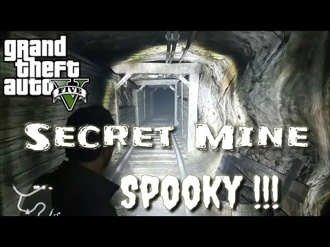 GTA 5 Online - Secret Mine Tunnel Shaft