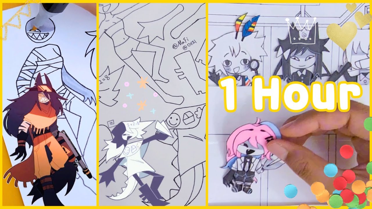 FPE 종이인형 만들기 1시간 모음 