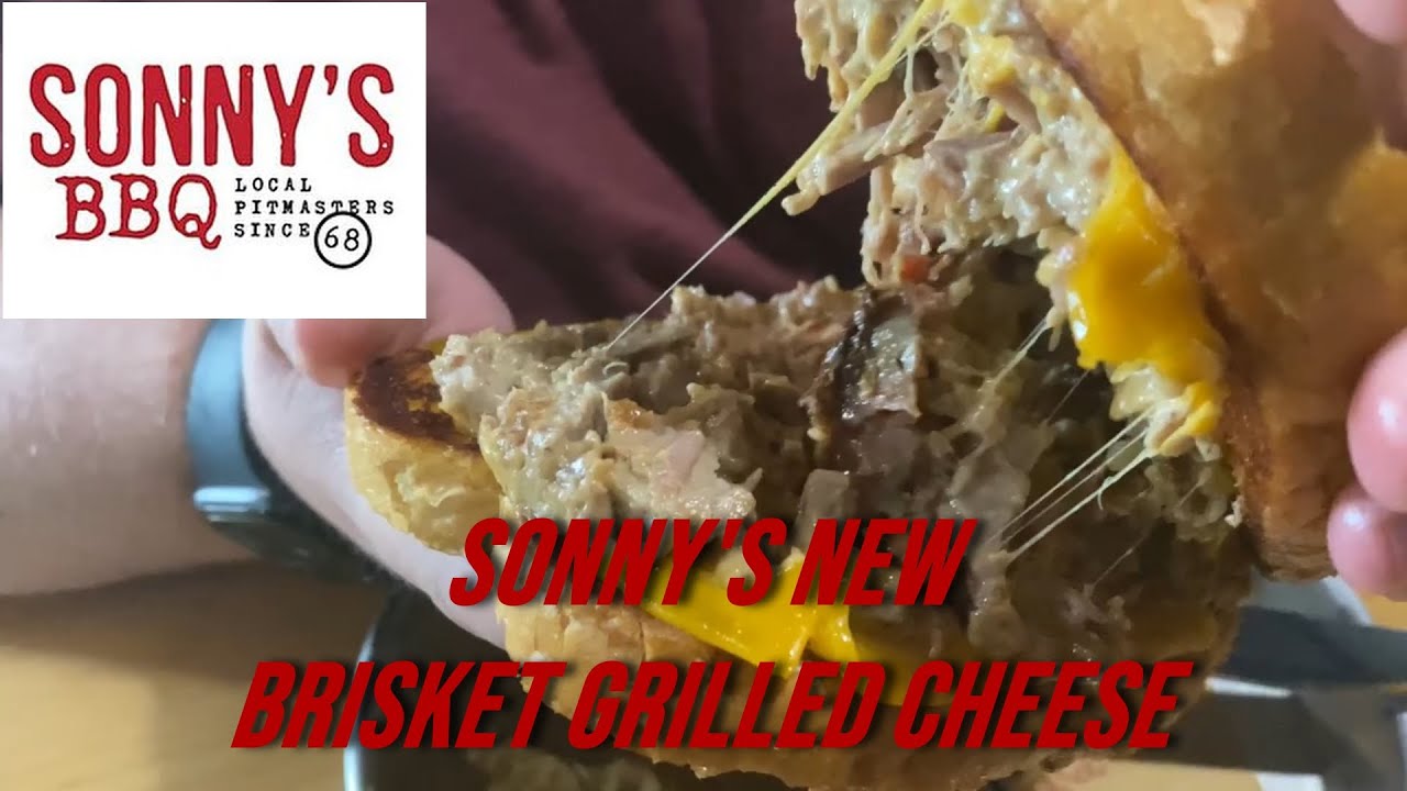 Sonny's BBQ New Brisket Grilled Cheese! YouTube