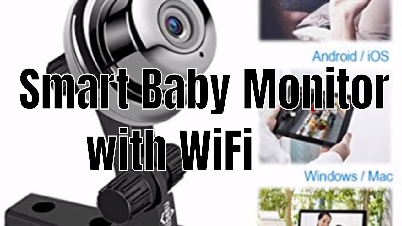bt smart video baby monitor with 5 inch screen