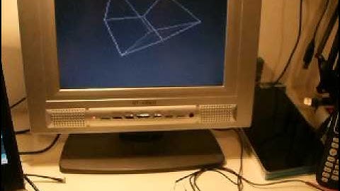 Arduino TV OUT first test