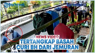 Tertangkap Basah Curi BH Dari Jemuran, Pria Ini Dihajar Warga